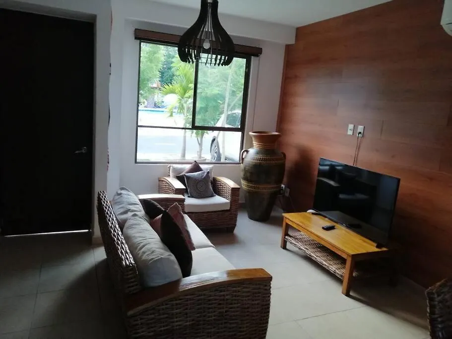 Great Cheerful 2 Bedroom House With Pool And Spa Playa del Carmen 0*,